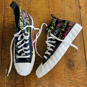 Converse high top sneakers